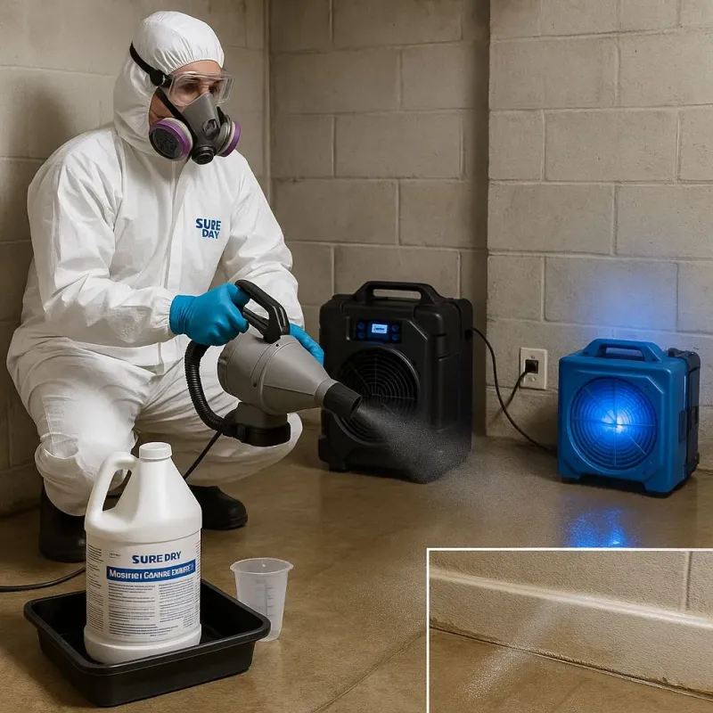 Sanitization and Odor Removal process in Pigeon, MI