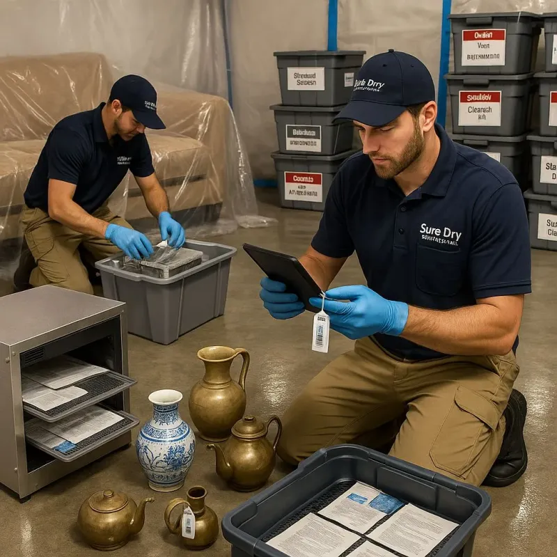 Content Protection and Restoration process in Pigeon, MI
