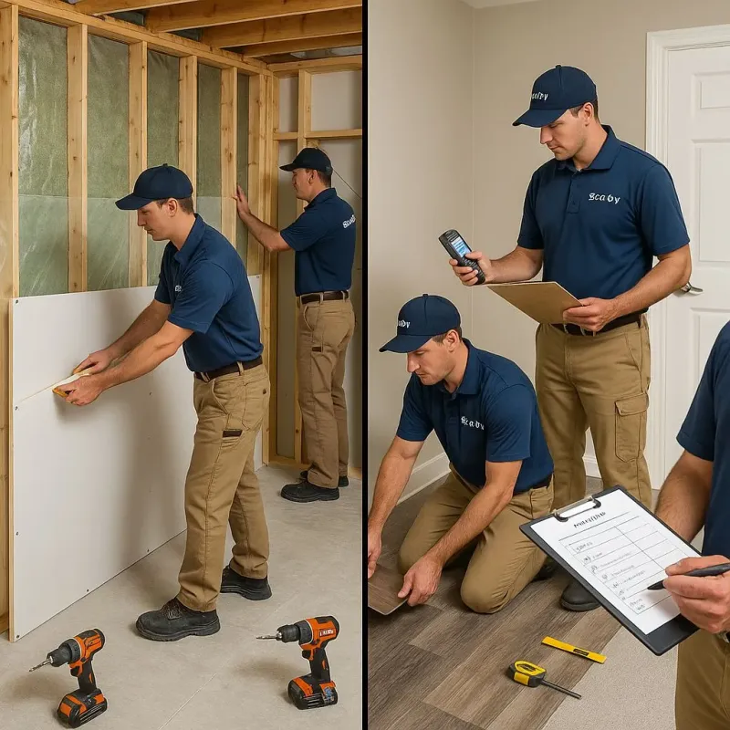 Repairs and Reconstruction process in Pigeon, MI
