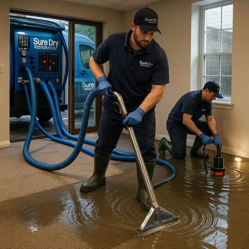 Water Extraction and Removal process in Pigeon, MI